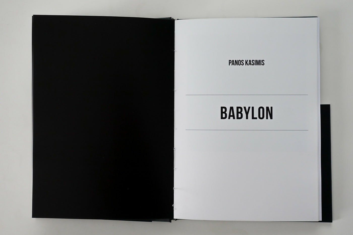 BABYLON (Limited Edition) - Photographs by Panos Kasimis