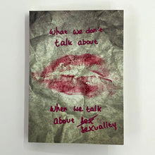 Load image into Gallery viewer, What we don&#39;t talk about when we talk about sexuality by Gueari Galeri
