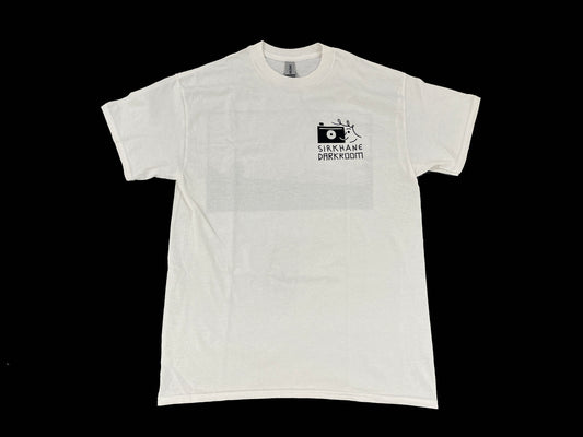 Sirkhane Darkroom X Rapid Eye Darkroom T-shirt: WHITE