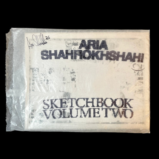 SKETCHBOOK VOLUME TWO BY ARIA SHAHROKHSHAH (signed)